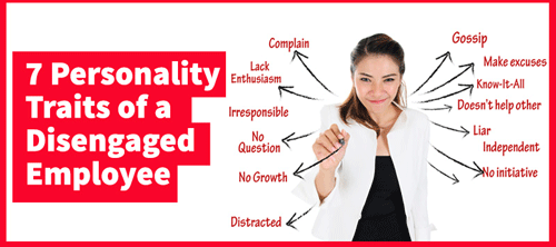 7 Personality Traits of a Disengaged Employee